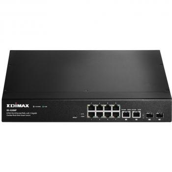 Edimax es-5208p switch 8x10/100mbps poe+ 2xsfp