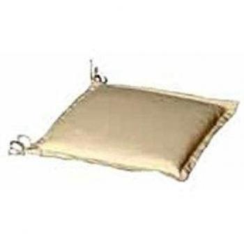 Cojín para silla con borde Papillon 40 x 40 x 8 cm diseño rayas