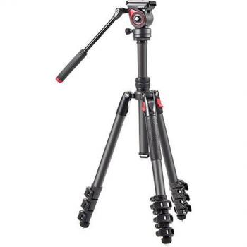 Kenro KENVT105 Professional Fluid Head Travel Video Tripod