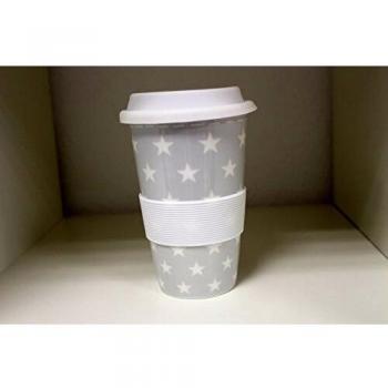 Mea‑Living Kaffeeschutzbeutel – Kunststoff, graue Sterne