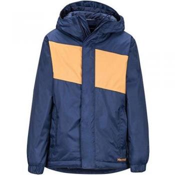 Arctic Navy/Ember PreCip Eco-Insulation Jacke – Jungenmodell, M (Marmot)