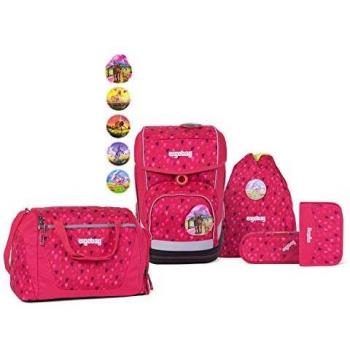 Ergobag Cubo HufBär 6‑teilige Rucksack‑Kombination