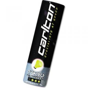 Carlton F2 White Medium Speed Shuttlecocks – Tube of Six