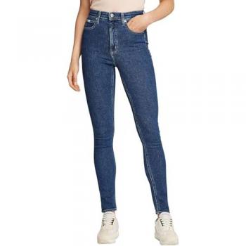 CALVIN KLEIN JEANS Damen Skinny-fit Jeans 29/32, blau (denim medium)