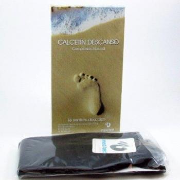 Medilast Calcetín Negro Extra Grande