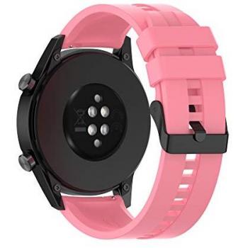 Cadorabo Bracelet silicone pour Samsung Galaxy Watch 42mm en rose
