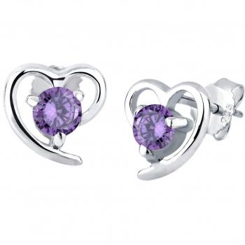 Elli Herz‑Liebe‑Ohrstecker Basic aus Sterling Silber