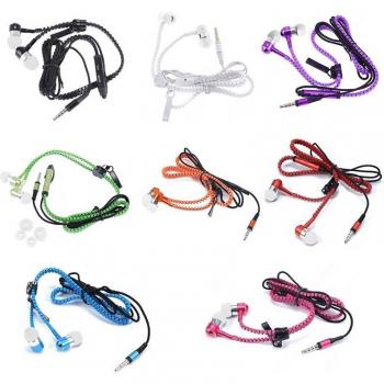 Earphones 3,5 mm Premium à Micro – Étanche Zippé