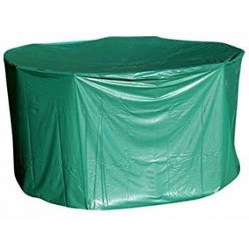 Housse de Protection Extérieure pour Table Ronde en PVC
