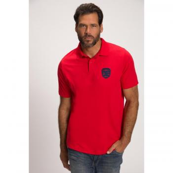 Polo uomo con applicazione 7XL rosso JP1880
