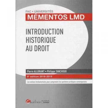Introduction historique au droit
