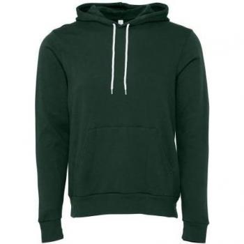 Bella + Canvas Unisex Fleece Hooded Sweatshirt