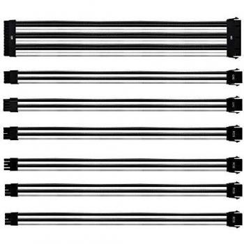 Cooler Master Kit câbles tressés (Blanc/Noir) CMA-NEST16WTBK1-GL