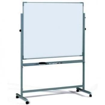 Pizarra volteable blanca con pentagramas 122x150 cm