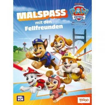 PAW Patrol Kindergartenheft: Malspaß mit den Fellfreunden