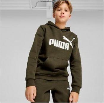 Puma Green Logo Kids Sweatshirt