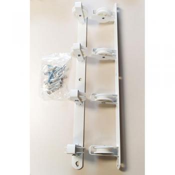 Tendedero de Pared Basic con 4 Poleas Blanco