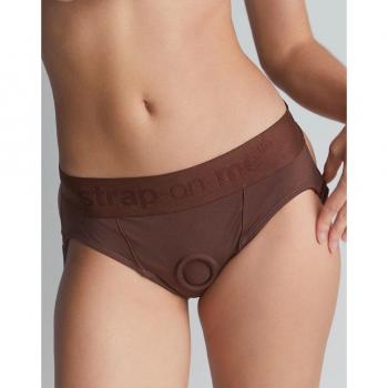 Harnais de Luxe Strap‑On‑Me Hérosin Marron