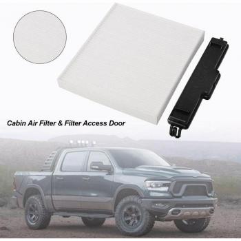 Filtro de aire de cabina de carbón activado para vehículos Dodge Ram 1500 2500 3500 Jeep Chrysler