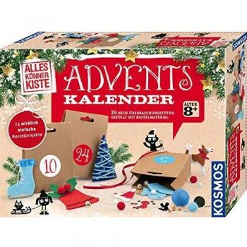 KOSMOS Familien‑Adventskisten 2019 – Basteln für Groß & Klein