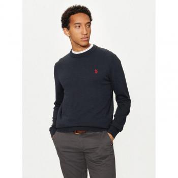 U.S. Polo Assn. Navy Crew Neck Pullover für Herren