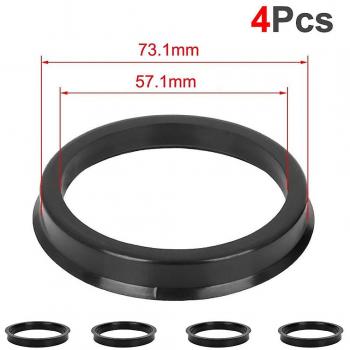 Kit de anillos centrales de rueda automotriz (Plástico, Bore 73.1‑57.1/66.6‑57.1)