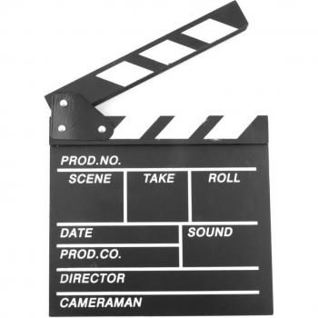 Cámara Clapper TV 20x20cm