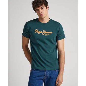 T-shirt col arrondi Pepe Jeans WIDO FUTURE vert