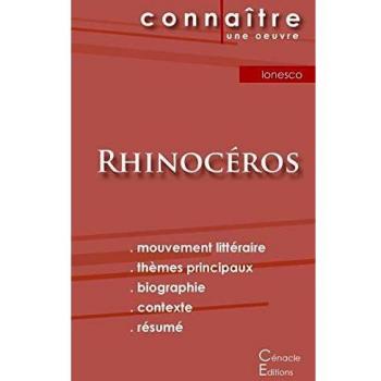 Fiche de lecture Rhinocéros de Eugène Ionesco