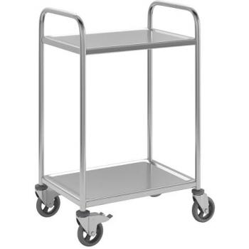 Chariot Multifonction Inox 2 Niveaux Frankel