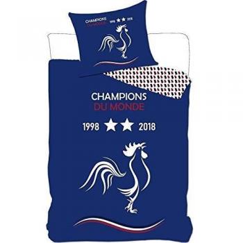 Parure de lit Équipe de France 2 étoiles 1998 2018