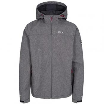 Black DLX Gabe Waterproof Softshell Hoodie – Men XL