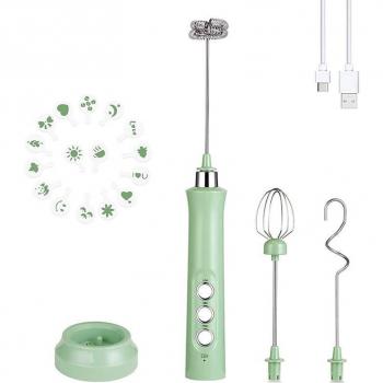 Portable Handheld Milk Frother for Matcha and Hot Chocolate
