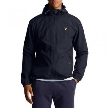 Giacca impermeabile con cappuccio e zip taglie forti Lyle & Scott