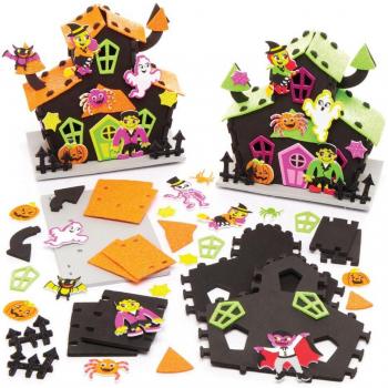 Foam Haunted House Craft Kits for Kids
