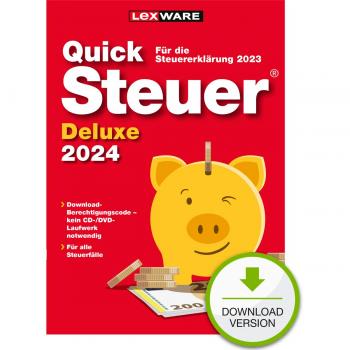 Lexware ESD QuickSteuer Deluxe 2024 per