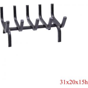 Bruciaghi Eco 31 × 20 × 15 cm – Ferro per Camino e Barbecue