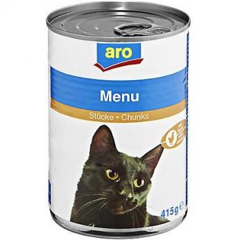 ARO chat poulet 12 x 415 g
