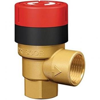 Flamco Soupape de sécurité PRESCOR 320-1 entrée 26x34 sortie 33x42 4 Bars réf 27040