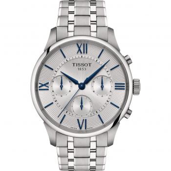 Tissot Chemin des Tourelles Auto Chronograph (Silver Dial) – Men’s Steel Edition