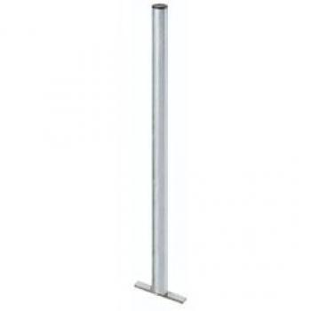 Verzinkte Buispaal Ø60mm x H150cm voor Buitenafvalbak