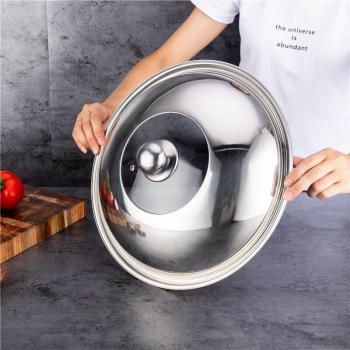 Poêle à frire induction 32cm sans produits chimiques en acier au carbone