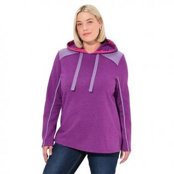 Langarm Hoodie Waffelpikee für Damen, Ulla Popken
