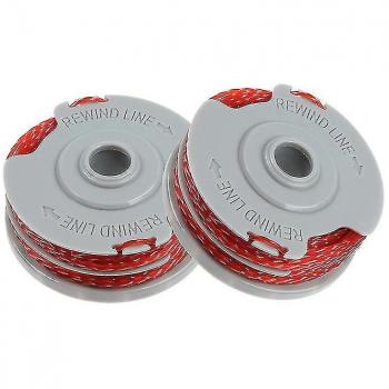 2 Bobinas de Repuesto y Línea para Flymo Contour 500 Power Plus 500 & 500xt