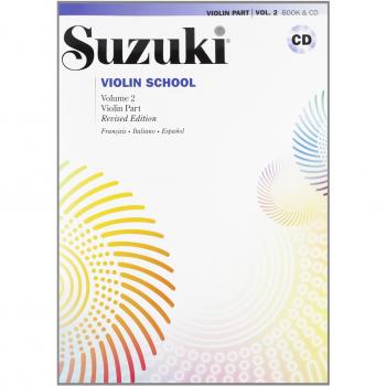 SUZUKI-Escuela 2º para Violin (Edicion Revisada) (Ed.Española) (Inc.CD)