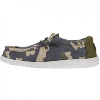 Chaussure Wally Camouflage Vert – Hey Dude 42