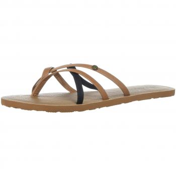 Volcom Lo FI Chaussure de Sport Noire, Tongs Femme, Marron (Brown Combo), 39 EU