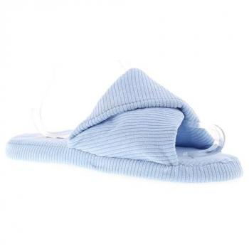 Women's Mule Slippers Cross Blue