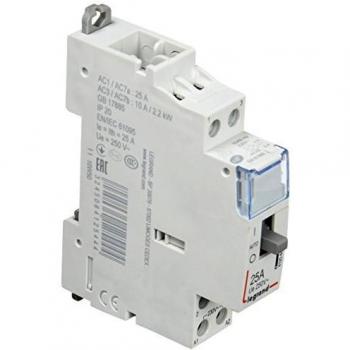 Contacteur de puissance 230 V 2 contacts 25 A 2F – modèle standard