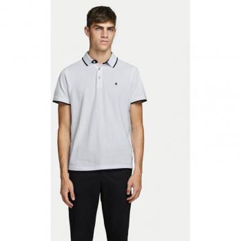 Jack & Jones Polo Paulos 12136668 Bianco Slim Fit